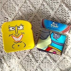 Ren & Stimpy Bundle! Wall Tapestry and Sandwich Container